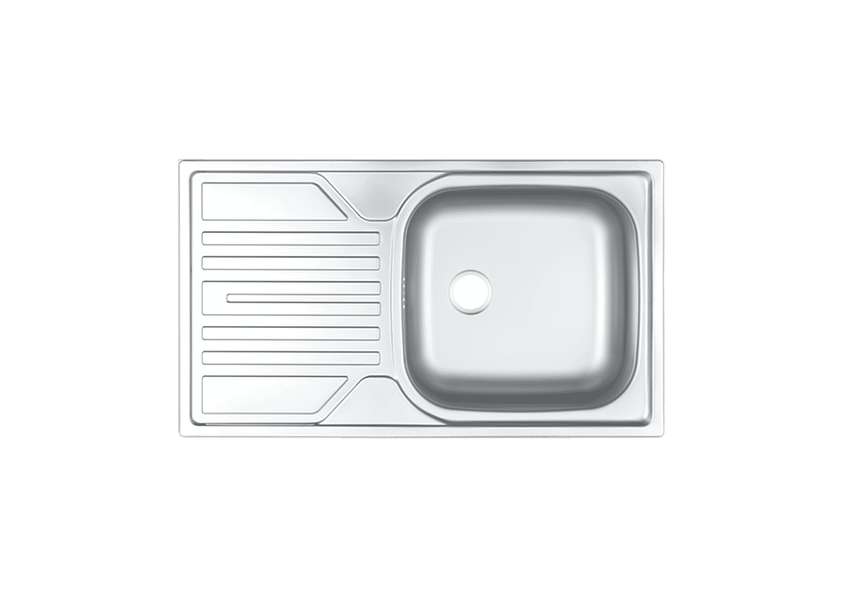 NRS-119 Paslanmaz Çelik Ankastre Evye