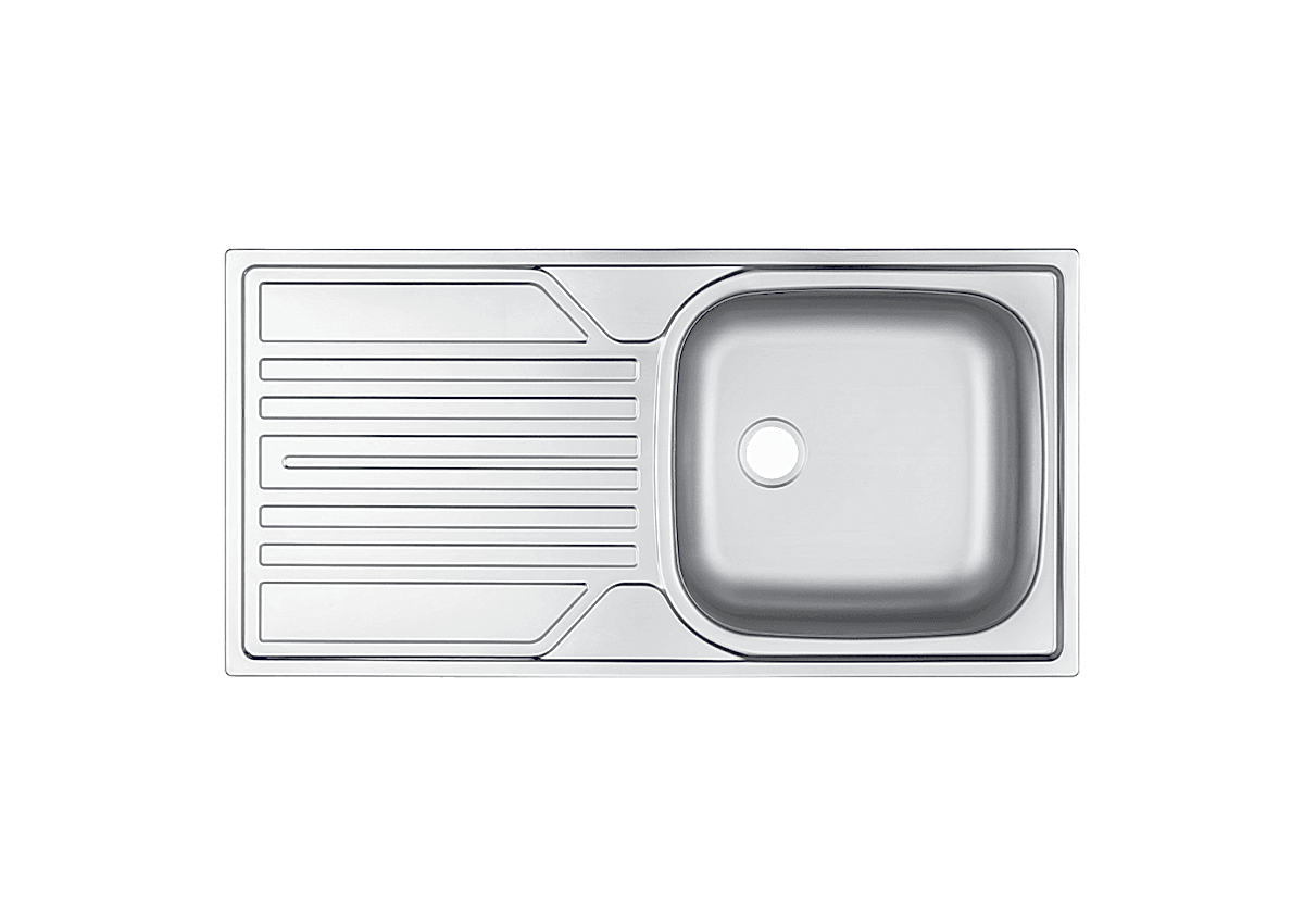 NRS-122 Paslanmaz Çelik Ankastre Evye