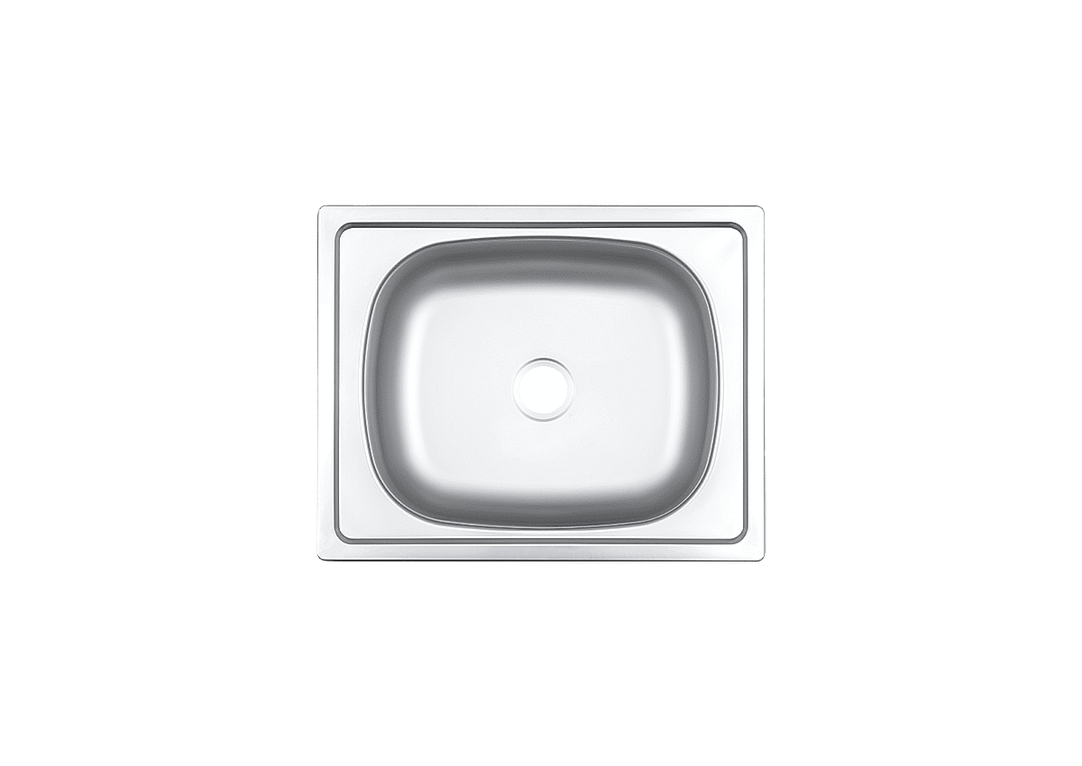 NRS-145 Paslanmaz Çelik Ankastre Evye