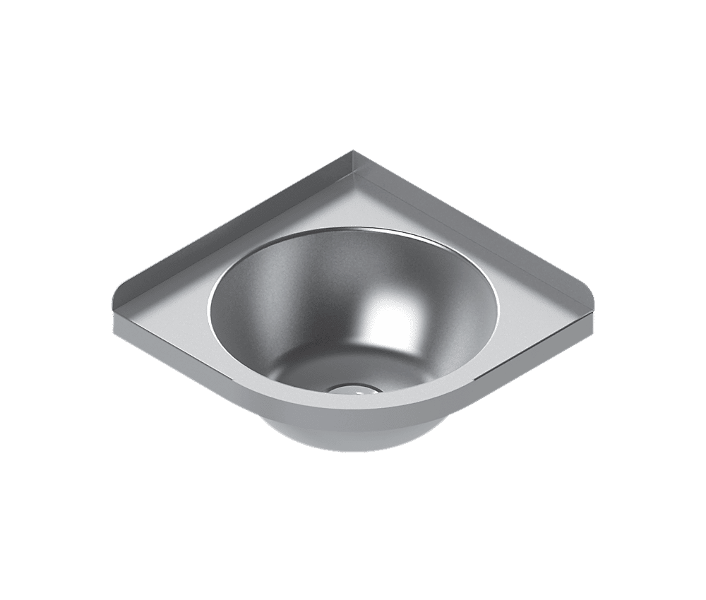 NRB-605L Paslanmaz Çelik Lavabo - Köşe Tip