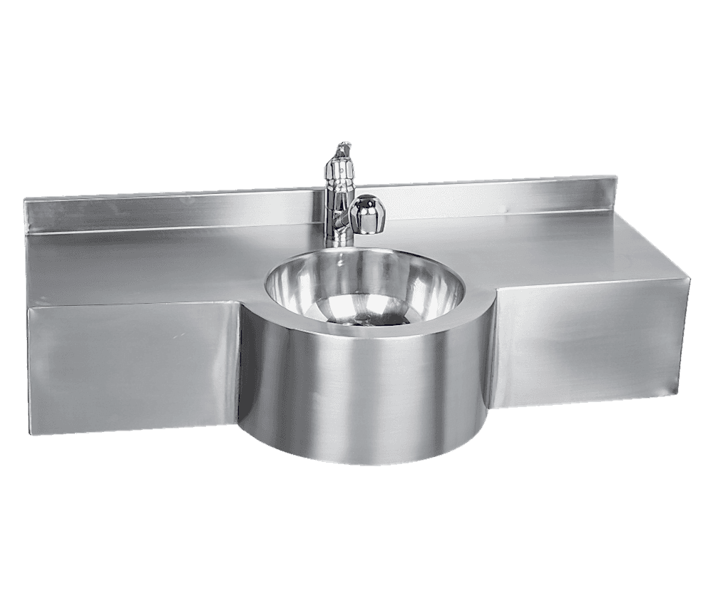 NRB-632C-700-1 Paslanmaz Çelik Tekli Kuaför Lavabosu