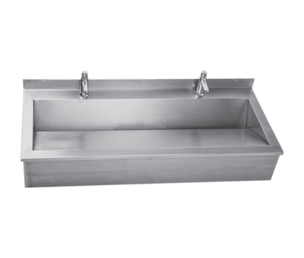 NRB-RYL-120 Paslanmaz Çelik Royal İkili Lavabo